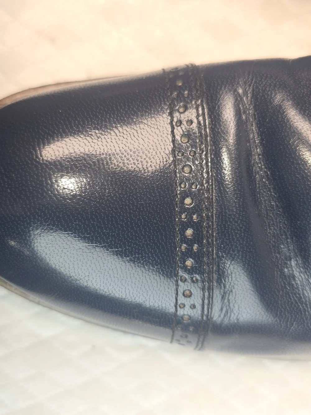 Stacy Adams polished leather